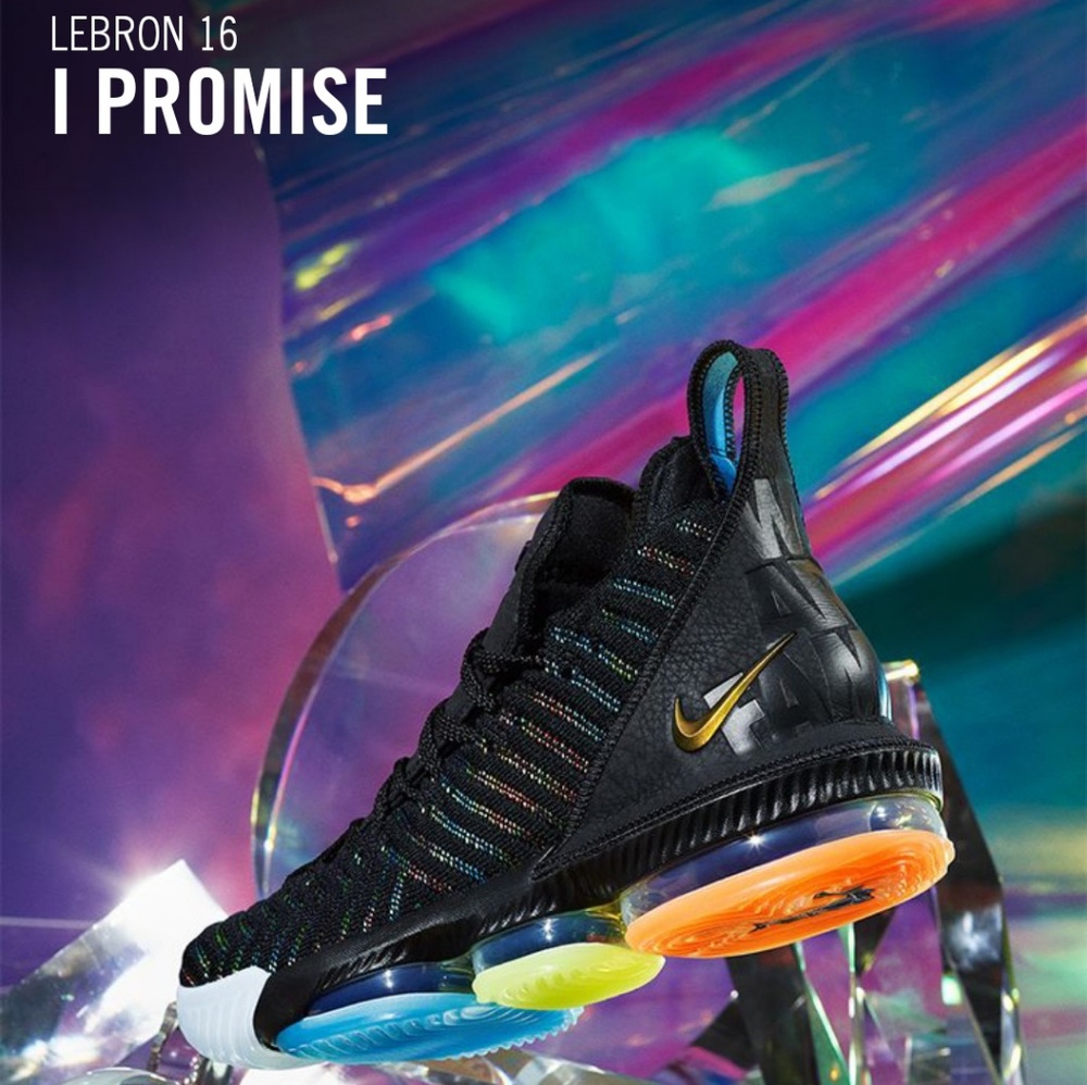 New Lebron 16 I Promise Men's size 14